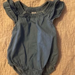 Old Navy jean onesie